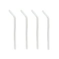 thumbnail image 1 of Reusable Glass Straws, Multiple Colored Borosilicate Glass Healthy Eco Friendly Drinking Straws for for Milkshakes Frozen Drinks Bubble Tea Fruit Juice, Pack of 4, 1 of 4
