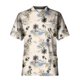 thumbnail image 1 of Plus SizePrinted Scrub Working Uniform Tops For Men's Cross V-Neck Short Sleeve Fun T-Shirts Workwear Tee With Pockets 2XL, 1 of 3
