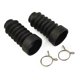 thumbnail image 1 of 1 Pair Motorcycle Fork Corrugated Rubber Dust Front Fork Accessories Dust Cover Gaiters Shoes Motorcycle Parts~18108, 1 of 1