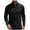 Dark Green, variant on Men's Quarter Zip Pullover Sweater, Soft Knit Mock Neck Long Sleeve Casual Thermal Pullover, Lightweight Warm Half Zip Sweatshirt for Fall Winter Golf Hiking