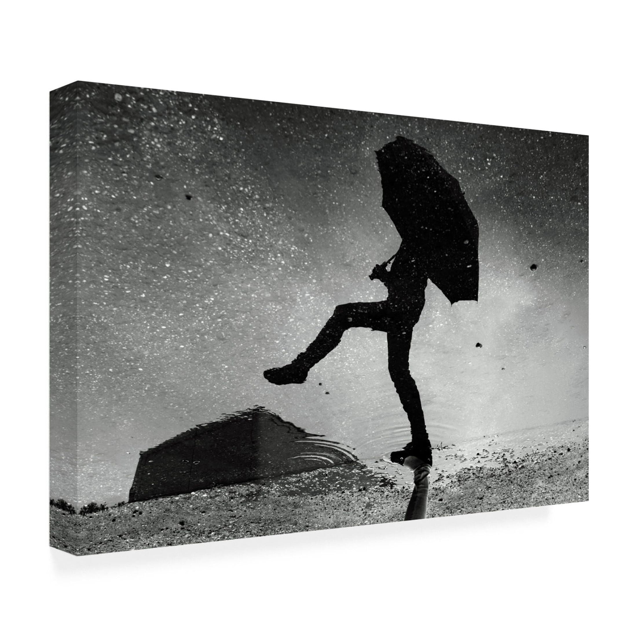 Canvas Wall Art - Ajven 'Skywalker' Wall Art for Living Room, Bedroom, or Office D?cor by Trademark Fine Art - 24 x 16 Inches