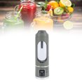 thumbnail image 3 of Portable Juicer Cup, USB Rechargeable Blender, Digital Display Travel Smoothie Maker for Home Office Camping Lightweight, 3 of 7