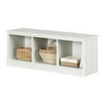 thumbnail image 3 of South Shore Fernley, Bedroom Bench, White Pine, 3 of 10