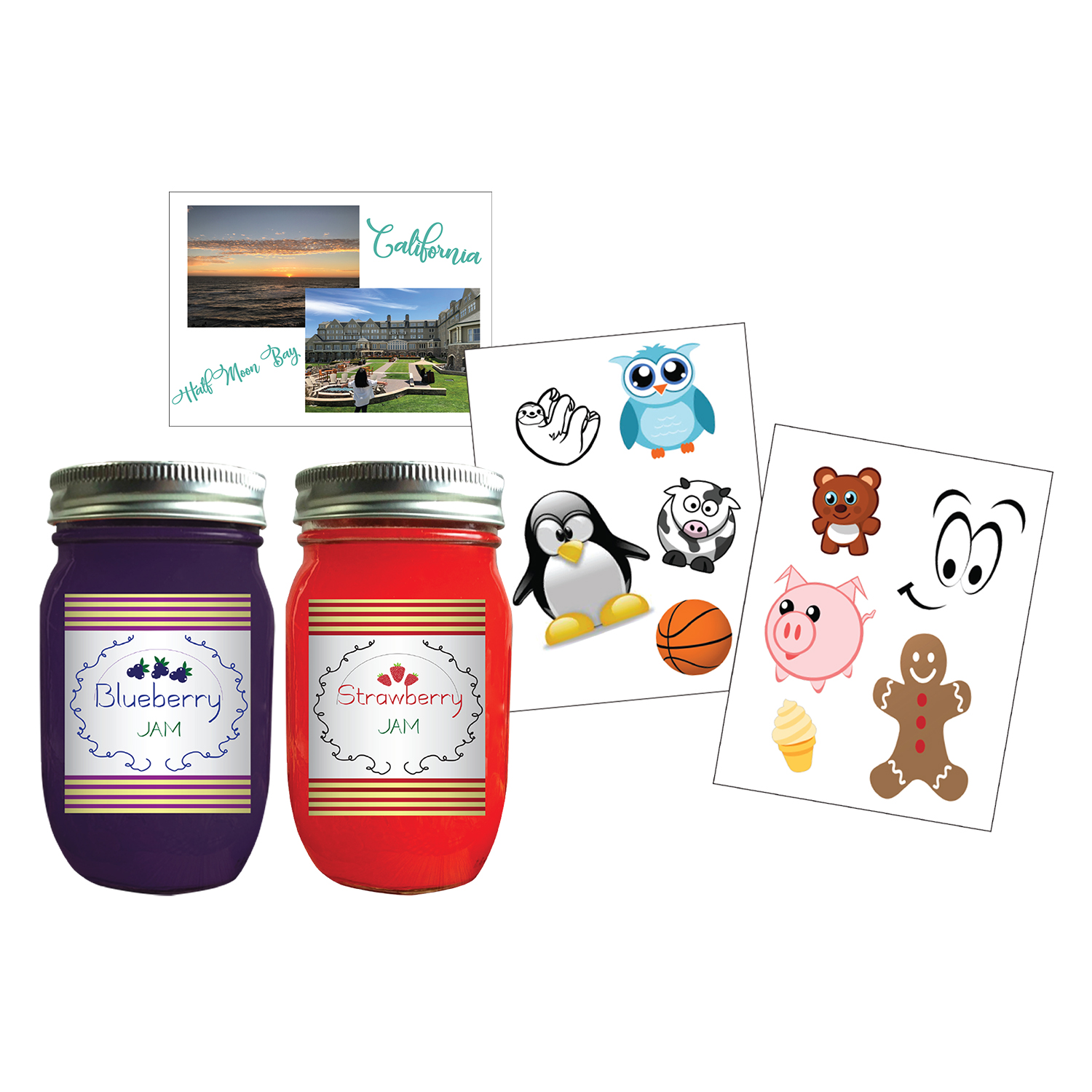 Office Products Milcoast Glossy Full Sheet 8.5 x 11 Adhesive ...