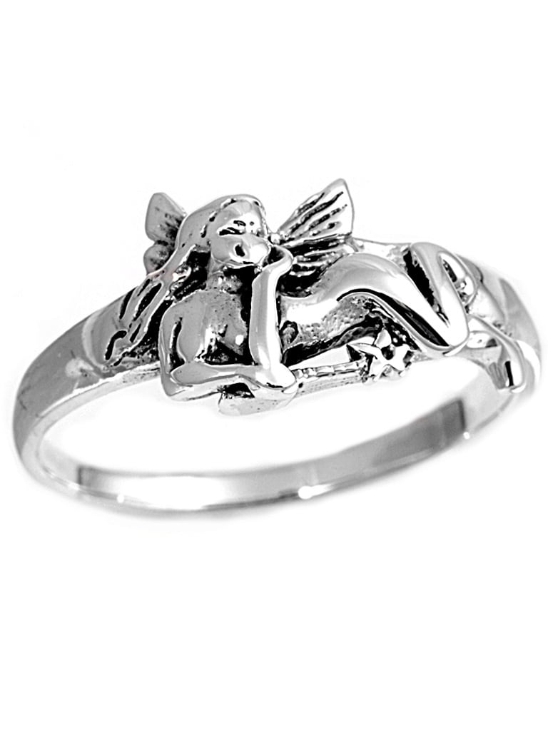 Mystical Fairy Heart Star Promise Ring 2025