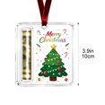 thumbnail image 3 of Christmas Money Holders for Cash, 4x4 Inch Cash Gift Holder Ornament (Xmas Tree) | Crystal Holiday Money Holder for Cash Gift, Hanging Christmas Ornaments for Tree Decor & Stocking Stuffer Gifting, 3 of 6