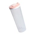 thumbnail image 4 of Contenedores de almacenamiento de alimentos, tarro, bote de cocina, dispensador, organizador antideslizante, cereales rosado, 4 of 8