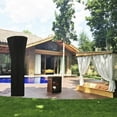 thumbnail image 3 of YOPTOP Housse de Chauffage de Patio avec Fermeture Éclair et Sac de Rangement Imperméable Anti-Poussière Résistant au Vent Noir Housse de Chauffage Extérieur pour Maison Jardin, 3 of 7