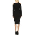 thumbnail image 4 of Women's Taline Cut-Out Shoulder Midi Sweater Dress, 4 of 4