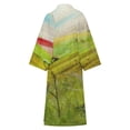 thumbnail image 6 of Beautiful Hills And Sky Bathrobe Plush Bathrobe Cozy Unisex Winter Bathrobe Warm Water Absorbent, 6 of 9