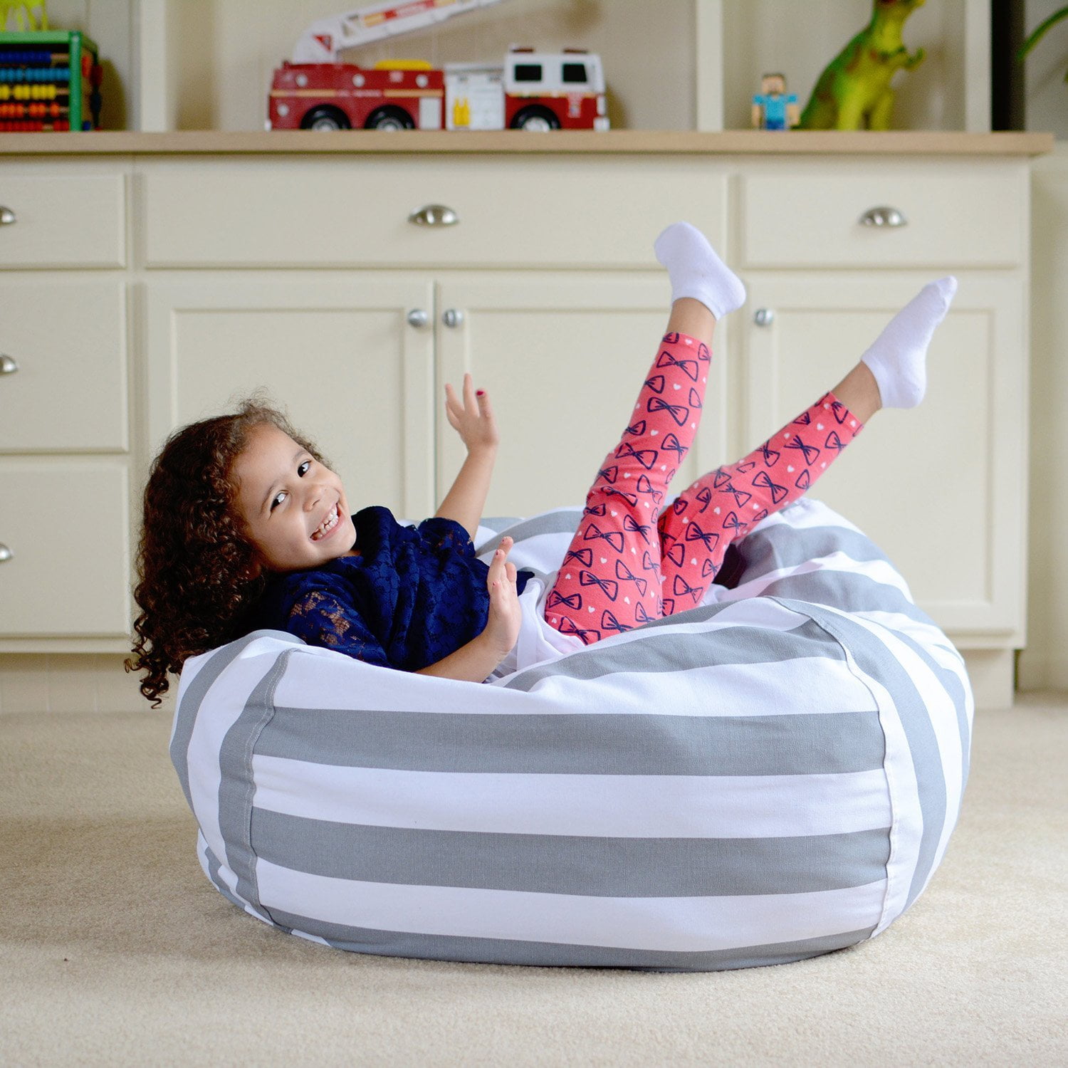 Extra Large Stuffed Animal Storage Bean Bag Chair Premium Cotton Extra Large Stuffed Animal Storage Bean Bag Chair Premium Cotton Canvas Clean Up The Room And Put Those Critters To Work For You