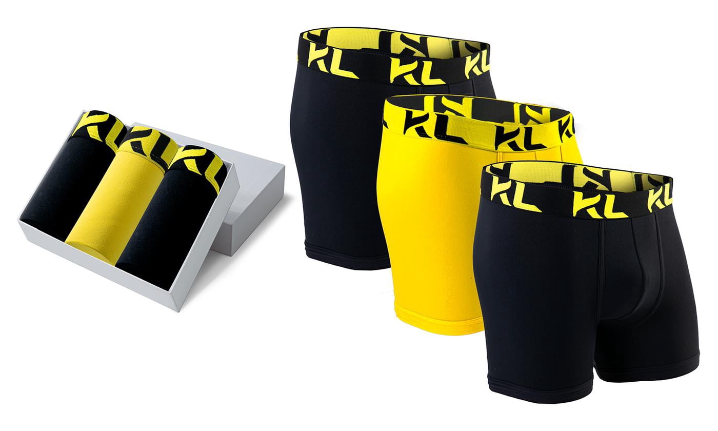 KL by Karl Louis - KL Apparel Men's Ultra Soft Microfiber Boxer Brief  Underwear 3-Pack - Walmart.com - Walmart.com