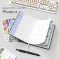 thumbnail image 2 of 2026-2027 Planner - DoDoMagxanadu Monthly Planner 2026-2027 with Monthly Tabs,5.7" x 8", Jan, 2026 - Jun,2027 Daily Planner with Pen Holder, Perfect for School & Office Schedule, 2 of 7