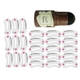 thumbnail image 4 of TISHITA Step Eyebrow Stamp Shaping Kit Seal Long Lasting Buildable Hairline Shadow Black 24x Brow Card, 4 of 7
