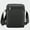 Black, variant on Men's Classic Business Shoulder Briefcase,Blue