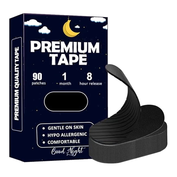 1 Set Discreet Snore Stopping Tape Offering Gentle Hold for Better Sleep and Thumb Injury Prevention in Bowling