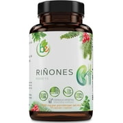 Kidney(Riñones)& Bladder Wellness Support–100% Natural Supplement W/Chanca Piedra, Horsetail & Cranberry Supplement,Magnesium & Vitamins B6, B12, C & D–Botanical & Mineral Herbal Blend–by BexpertsUSA