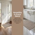 thumbnail image 7 of REGALWOVEN Geometric Door Mat Indoor Outdoor Waterproof Welcome Mat for Front Door, Non-Slip Entryway Rug, Washable Floor Mat Brown 32" x 20", 7 of 7