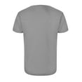 thumbnail image 4 of Clearance Under $5! Xixinqiwan Men's Workout T Shirts Short Sleeve V Neck Tops Muscle Slim Fit Stretch Athletic Tshirt, 4 of 5