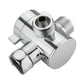 thumbnail image 4 of Adaptador en T Cabezal de ducha de baño Brazo de válvula de desviador montado Irfora  Desviador de ducha, 4 of 7