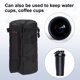 thumbnail image 5 of Bolsa para lente de cámara Uxcell (3.5" ID x 6.3" H) - Funda protectora gruesa de poliéster suave, impermeable y a prueba de golpes para lentes de cámara DSLR SLR, negra, 5 of 6