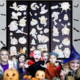 thumbnail image 4 of Kreatwow Halloween Window Stickers Decorations 6pcs Halloween Ghost Window Decals Laser Halloween Window Clings Stickers Decorations for Spooky Boo Party Window Glass Door Wall Decor Halloween Decor, 4 of 6