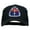 Black, variant on US Naval Support Activity Patched Cap - Khaki OSFM