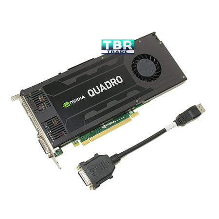 PNY NVIDIA Quadro K4200 4GB GDDR5 PCI-E 2.0 x16 Video Graphics Card (Best Nvidia Graphics Card For Price)