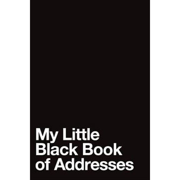 Pre-Owned My Little Black Book of Addresses