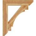 thumbnail image 3 of Ekena Millwork 6"W x 36"D x 42"H Merced Slat Rough Sawn Bracket, Western Red Cedar, 3 of 4
