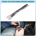 thumbnail image 2 of Arnés de cableado para radio de CD de automóvil Unique Bargains para NISSAN 2007-en adelante, plástico, metal, color variado, 2 of 6