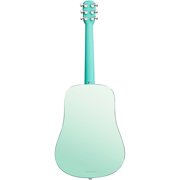 LAVA MUSIC BLUE LAVA Touch Acoustic-Electric Guitar With Airflow Bag Aqua Mint Green
