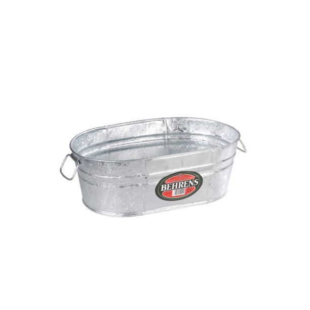 Behrens 2 gal. Steel Tub Oval