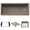 Truffle, variant on Blanco 443331 Inteos 45" Undermount Single Basin Granite Composite Kitchen Sink - Truffle