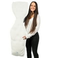 thumbnail image 1 of Dream Seeker Body Pillow with Pillowcase - Side Sleeper Pillow for Better Sleep & Relaxation - Long Body Pillows for Adults - Full Body Patented Husband Pillow with Slip-On Cooling Cover, 1 of 10