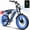 Blue, variant on ESKUTE V300D Ebike for Adults, Up to 30MPH Electric Bicycle, Peak 1500W Motor, 52V Battery, 20" x 4.0" Fat Tire E-Bike, Full Suspension, 7-Speed for All Terrain Black with Phonebag & Lock, UL2849