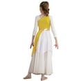 thumbnail image 2 of iiniim Robe de Danse Sans Manches pour Filles, Robe de Fête Jaune 10, 2 of 6