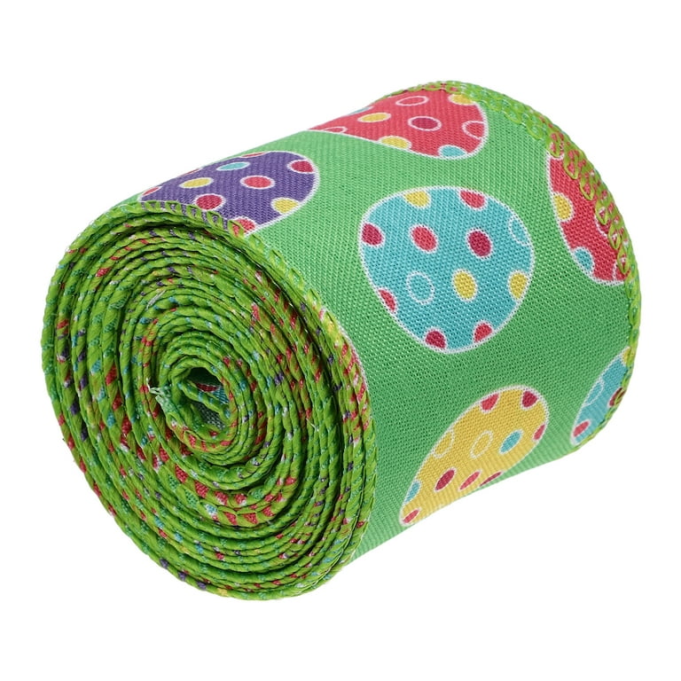 1 Roll Easter Ribbon Easter Wrapping Ribbon DIY Packing Band