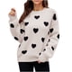 thumbnail image 2 of Puntoco suéter mujer moda mangas cuello redondo tops sueltos blusa suéter de punto liquidación de Navidad Puntoco Puntoco-266, 2 of 5