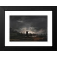 thumbnail image 2 of Aert van der Neer 18x13 Black Modern Framed Museum Art Print Titled - Moonlit Landscape with a Windmill (Early to Mid 1650s), 2 of 5