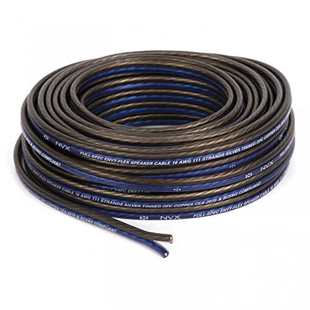 NVX XWS1650 50 ft. of True Spec 16 Gauge EnvyFlex Speaker Cable/Wire (100% Oxygen-Free Copper)