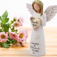 thumbnail image 2 of Estatua de resina con forma de ángel de agradecimiento, 17,5 cm, 2 of 3