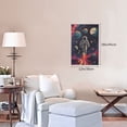 thumbnail image 6 of 12x18 inch Outer Space Astronauts Paintings On Canvas Prints,Room Decor Bedroom Accessory,Family Bedroom,Man Cave,Study,Lounge Decor Wall Art Prints Canvas Poster,For Space Enthusiasts Gifts, 6 of 6