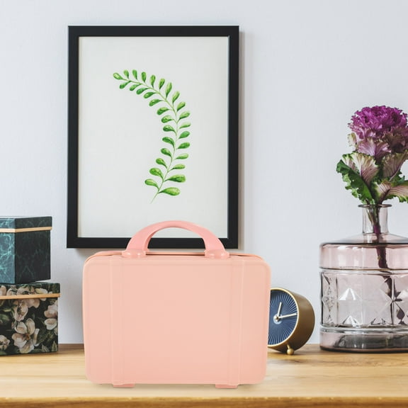 GOOHOCHY Cosmetic Case Mini Suitcase Purse Toiletries Toiletry Short Distance