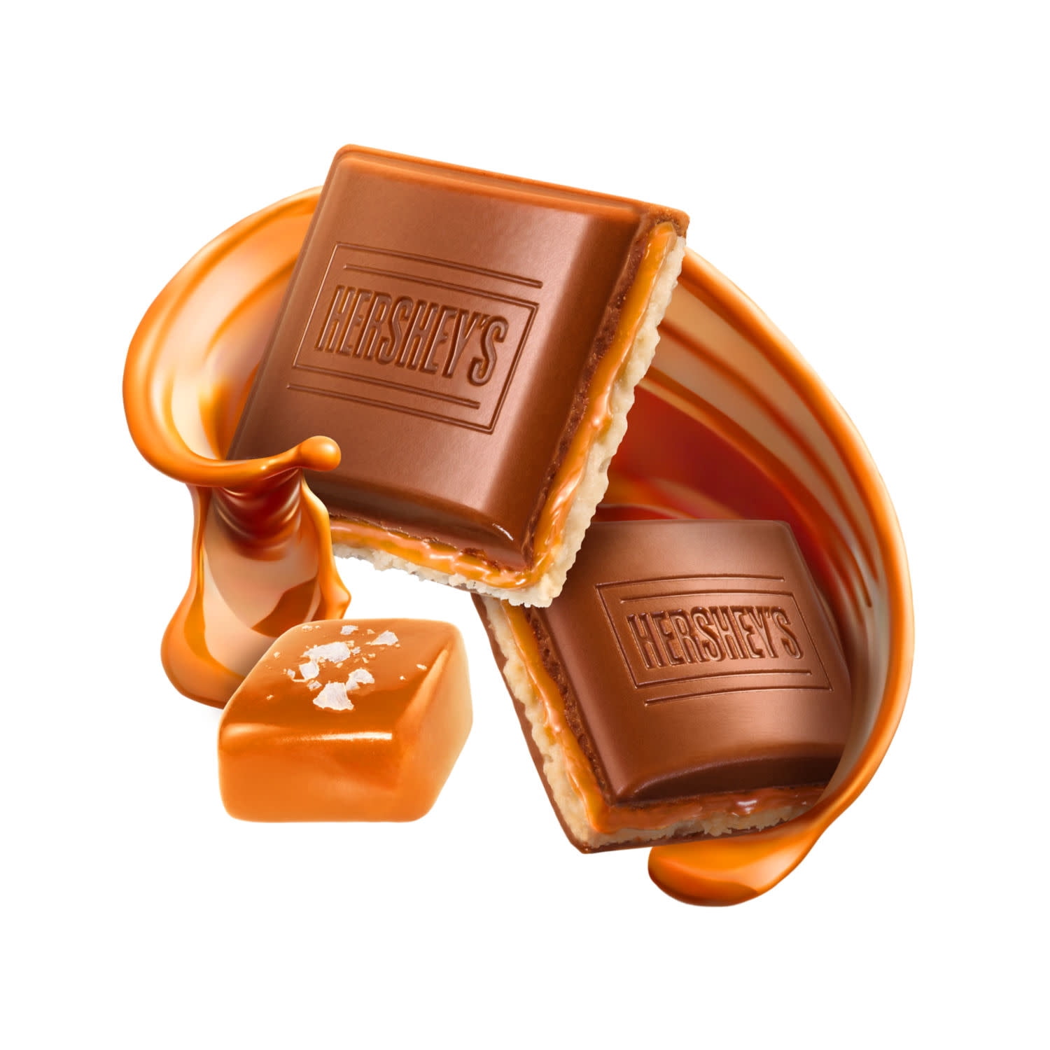 Hershey's Salted Caramel Creme Flavored King Size, Candy Bar, 2.2 Oz