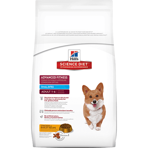 hill's science diet small bites dog food