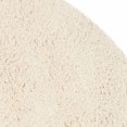 thumbnail image 7 of SAFAVIEH Harvey Solid Plush Shag Area Rug, White, 6' x 6' Round, 7 of 7