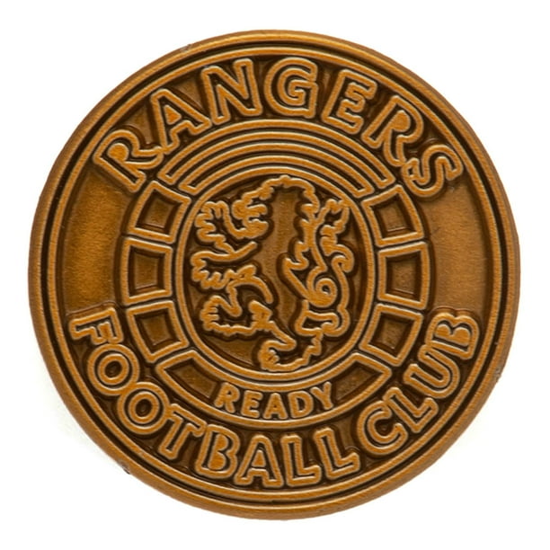 Rangers FC - Insignia Diseño Escudo (Dorado Antiguo)