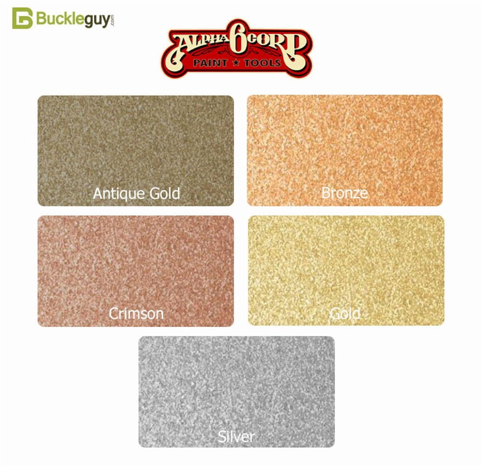 Alpha 6, AlphaFlex Metallic Leather Paint
