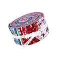 thumbnail image 2 of Bandes de Tissu en Coton Roulées Rouleaux Jelly Tissu de Courtepointe Rouleau Coloré de 2,5 Pouces Tissu d'Artisanat Option1 C 36 Pcs, 2 of 9